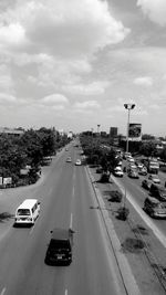 Traffic on road