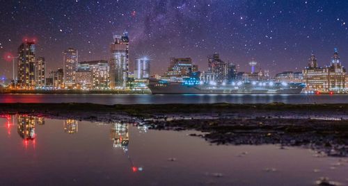 Hms queen elizabeth berthed in liverpool