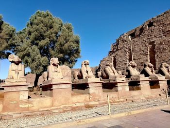 Statue of historical building