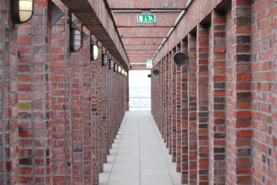 Corridor of building