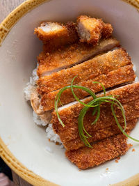 Close-up of food in plate