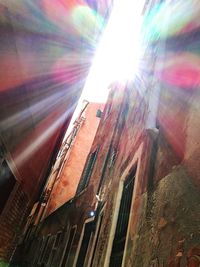 Low angle view of building against sky