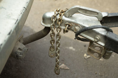 Close-up of rusty metal