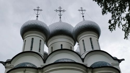 Low angle view of building against sky