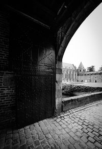 View of old building against sky