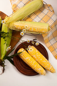 Close-up of corn