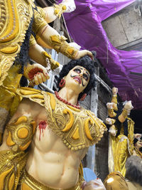 Statue of buddha in temple