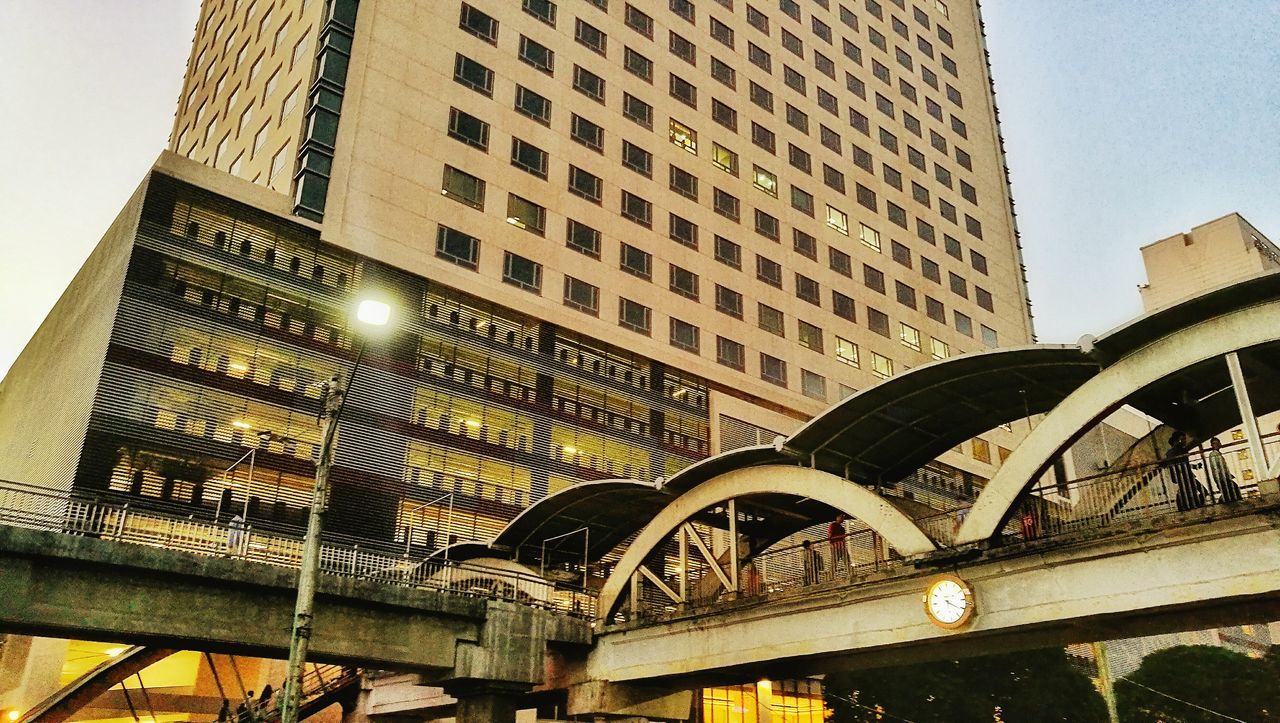 architecture, built structure, low angle view, city, building exterior, no people, sky, skyscraper, outdoors, day