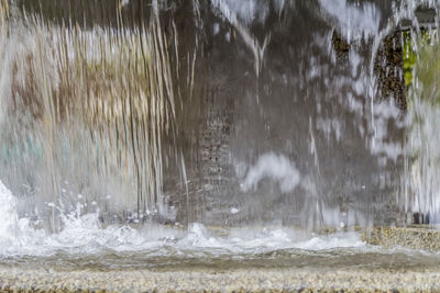 View of waterfall