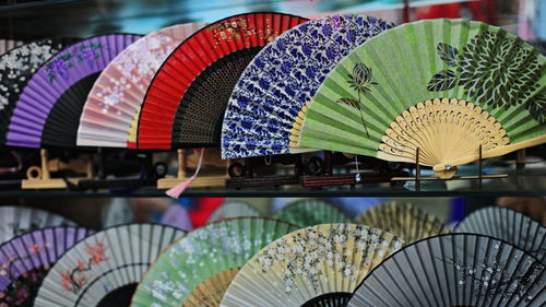 1547 set of unfolded-painted-paper hand fans for sale.   shuyuanmen calligraphy street-xi'an-china.