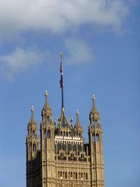 Low angle view of historical building against sky