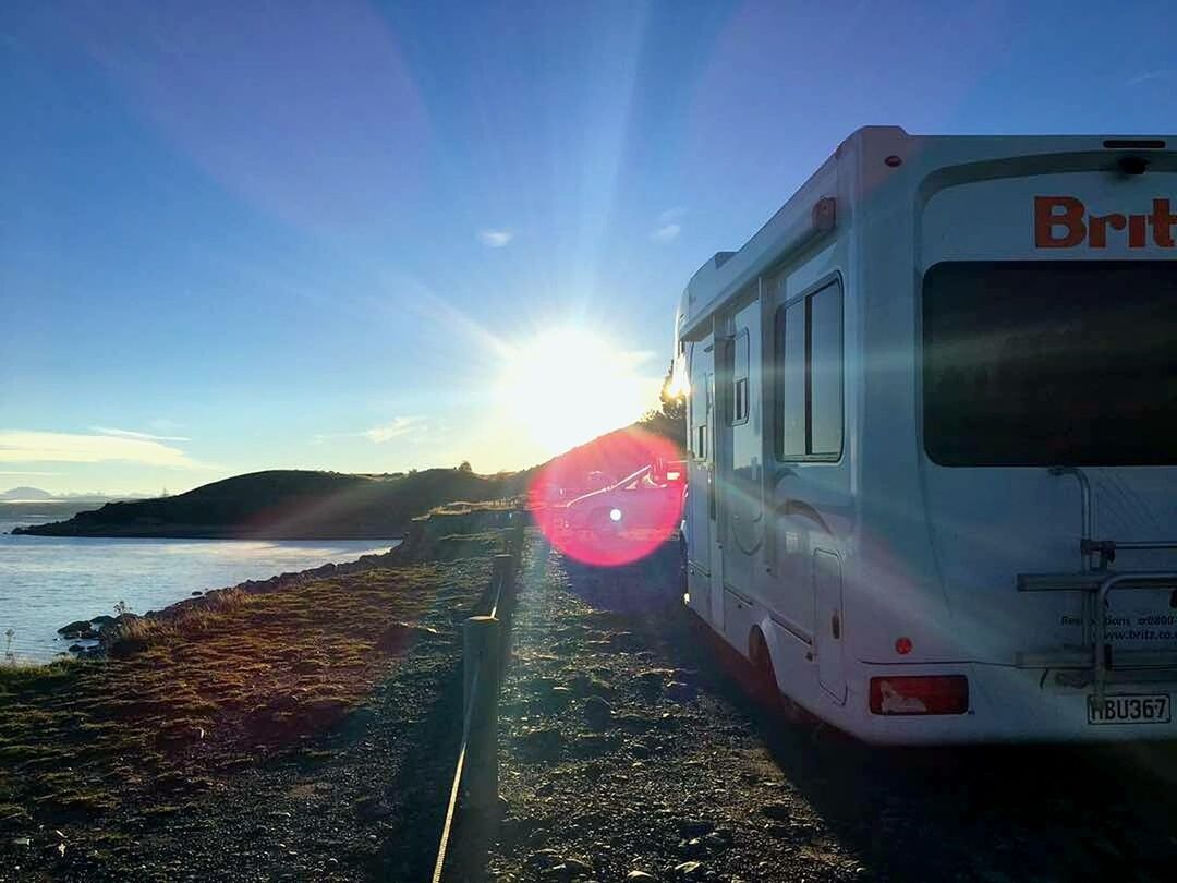 transportation, sunlight, sun, sky, mode of transport, sunset, outdoors, day, no people, nature