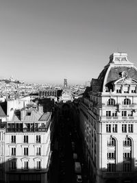 View of buildings in city