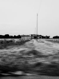 Reflection of trees in water