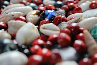 Full frame shot of multi colored candies