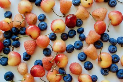 Full frame shot of fruits