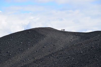 Low angle view of a mountain