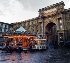 View of buildings in city