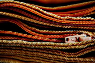 Full frame shot of red fabric