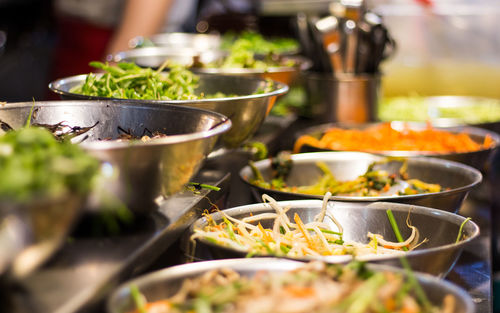 Close-up of food in plate
