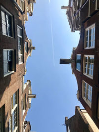 Low angle view of buildings against sky