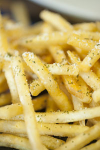 Close-up of french fries