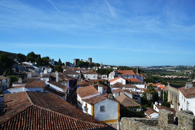 View of cityscape against sky