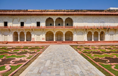 View of historic building against sky