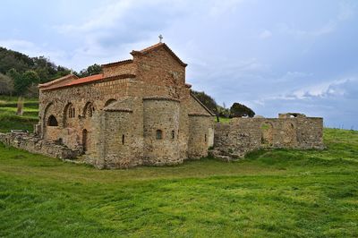 Old ruins of building