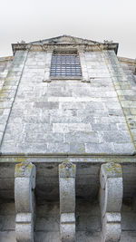 Low angle view of built structure against sky