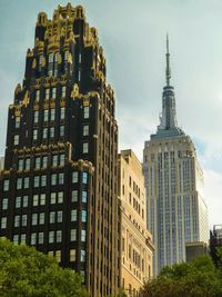 Low angle view of building against sky