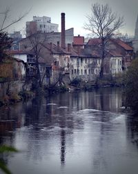 River with buildings in background