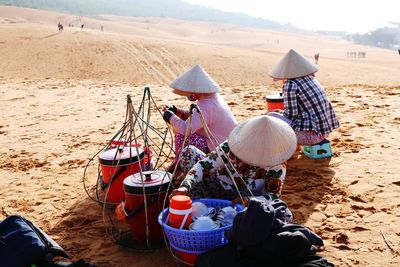 People at beach