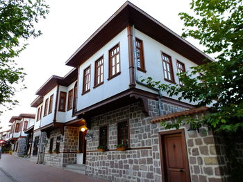 Building with trees in background