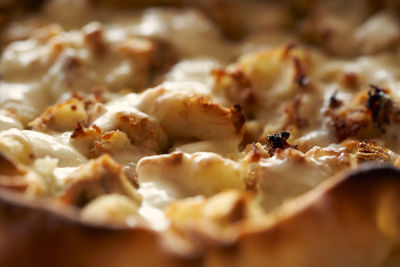 Close-up of pizza