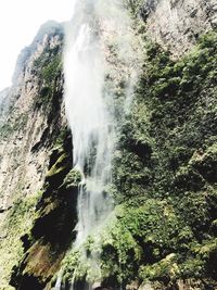 View of waterfall