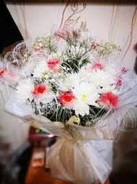 Close-up of flower bouquet