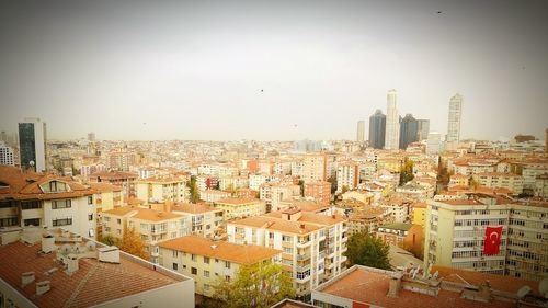 Aerial view of cityscape