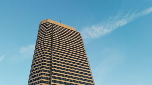 Low angle view of modern office building