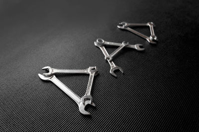 Close-up of machine part