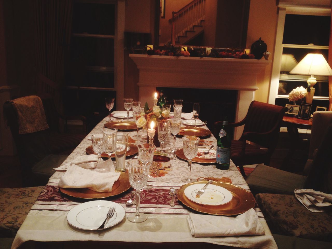 VIEW OF DINING TABLE