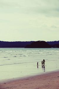 People on beach