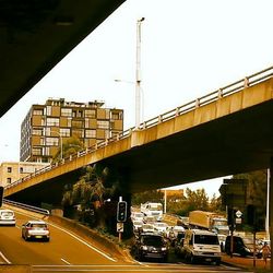 Traffic on city street