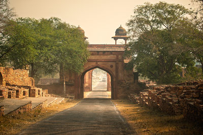 View of historical building