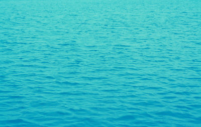 High angle view of swimming pool in sea
