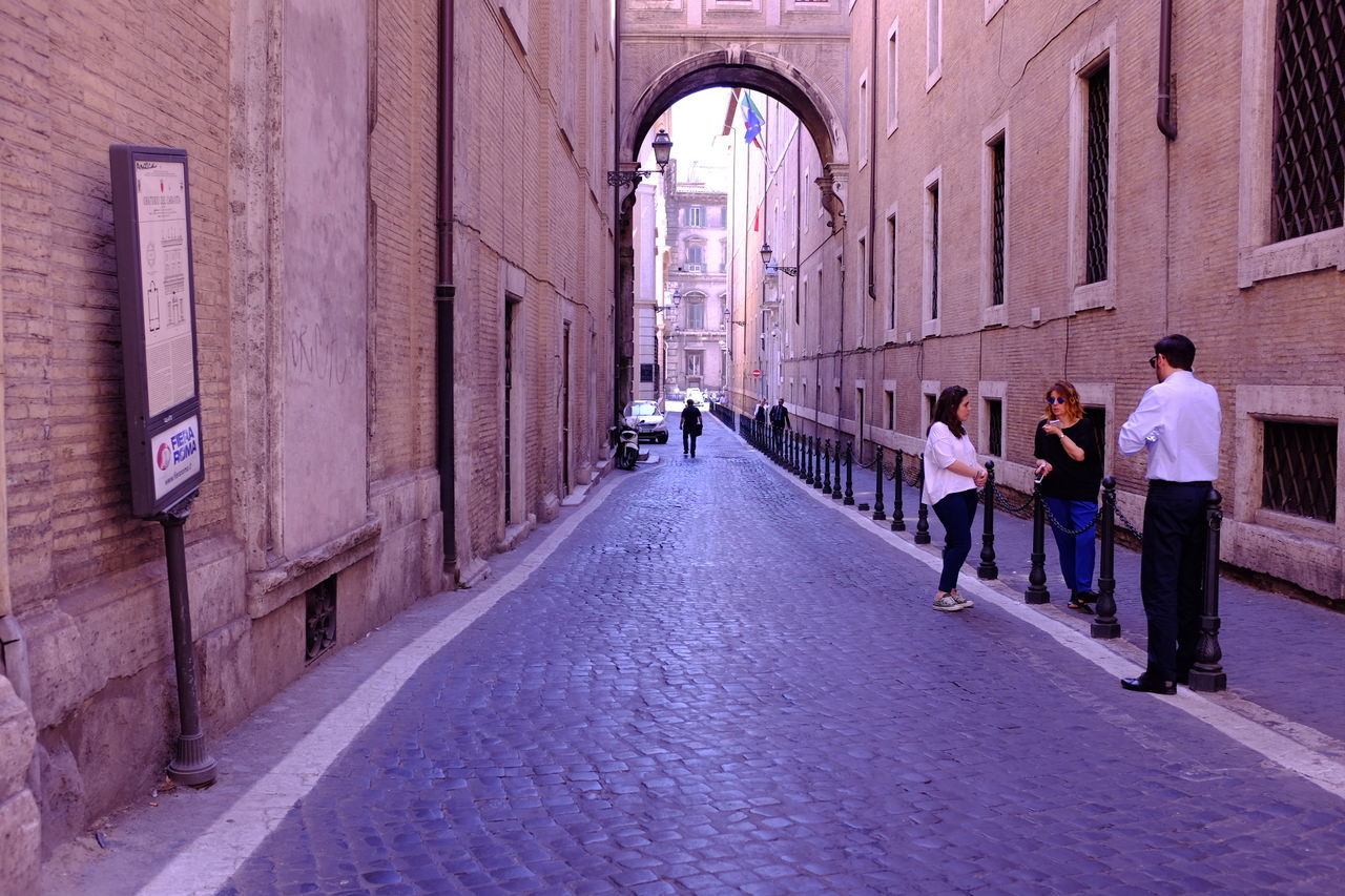 VIEW OF PEOPLE WALKING IN CITY