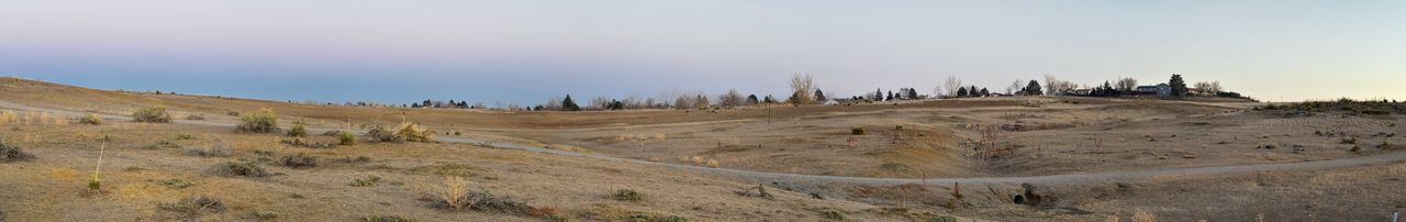 Panoramic view of landscape against sky