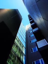 Low angle view of modern building