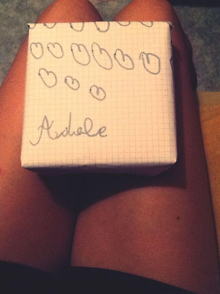 text, indoors, communication, western script, lifestyles, close-up, message, high angle view, paper, person, non-western script, leisure activity, wall - building feature, capital letter, part of, men