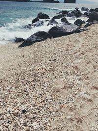 Scenic view of beach